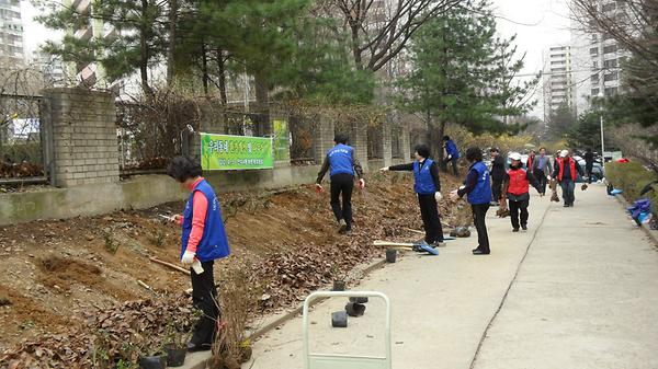 2010.4.16 아름다운 "꽃동산" 가꾸기 사업 사진