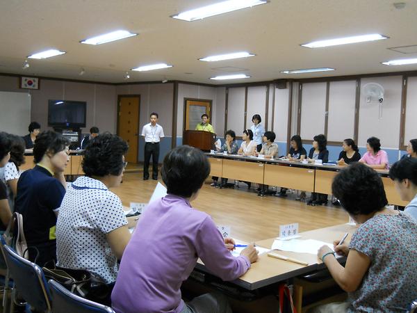 만수4동 9월중 통장 임시회의(2010.09.10) 사진