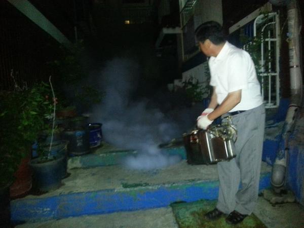 간석3동 새마을협의회 합동 방역 실시 사진