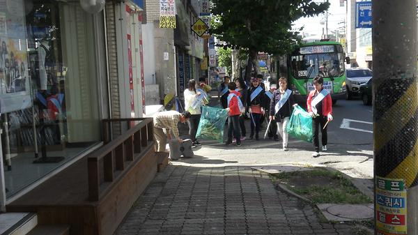 전국체전 성공기원 대청소 및 환경정비 실시 사진