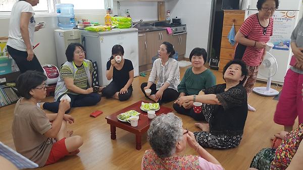 구월2동 실버지킴이 경로당 정비활동 사진