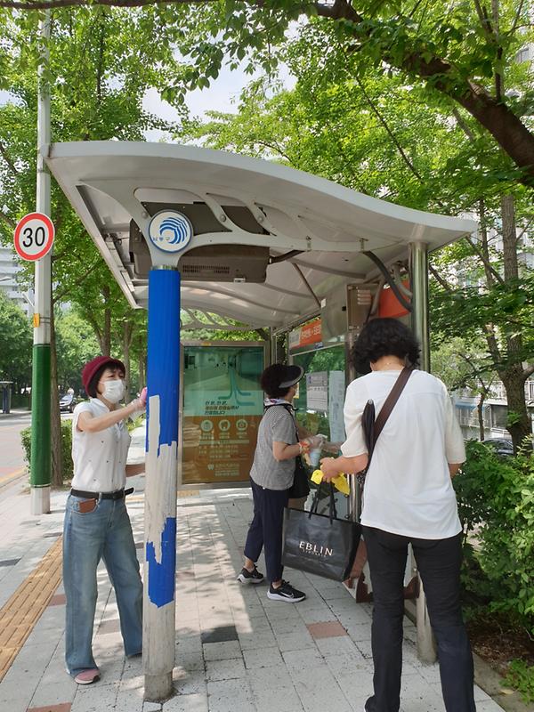 만수4동, 통장협의회 소모임(클린만사) 사진