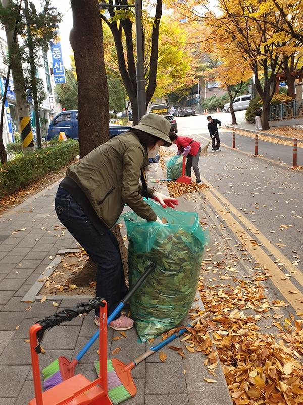만수4동, 클린만사 활동 사진