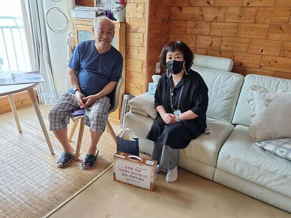구월2동, 호국보훈의 달 기념 국가보훈대상자 위문 사진