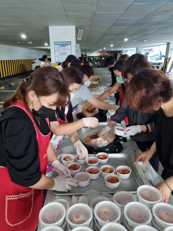 간석3동 통장협의회 사랑의 삼계탕 나눔 행사  사진