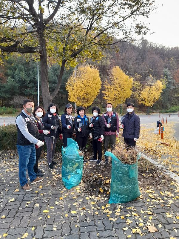 자유총연맹 간석3동 분회, 관내 환경정비 활동 사진