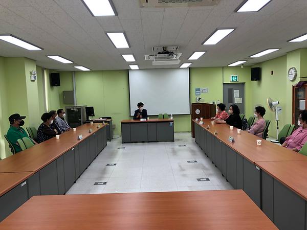 간석3동 경로당 회장단 간담회 개최 사진