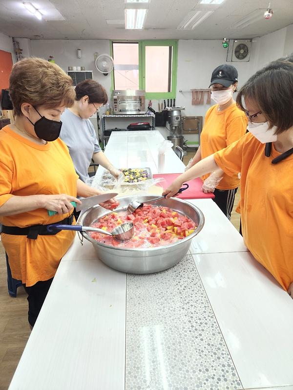 간석3동 통장협의회 공동체 '모여라꿈동산' 소모임 활동 사진