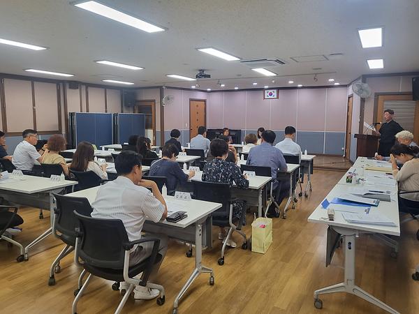만수4동 주민자치회 7월 정례회의 사진