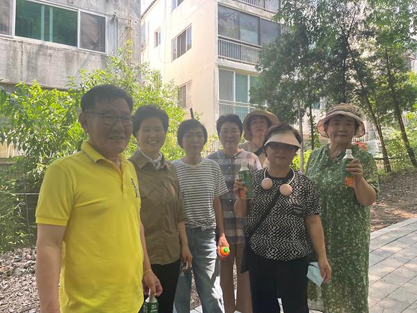 만수4동 통장협의회 공동체모임 환경정비 활동 사진