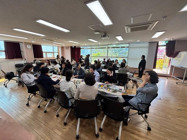 통장자율회 공동체 모임(재능기부 꽃꽃이 체험 등) 사진