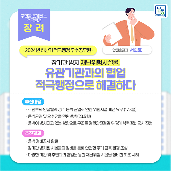 (2024년 하반기)안전총괄과 서준호 사진