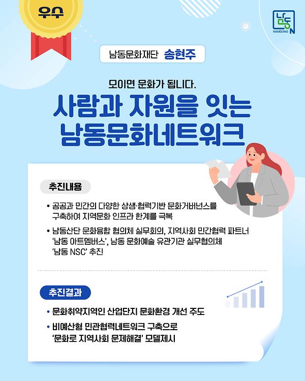 (2025년 하반기) 남동문화재단 송현주	 사진