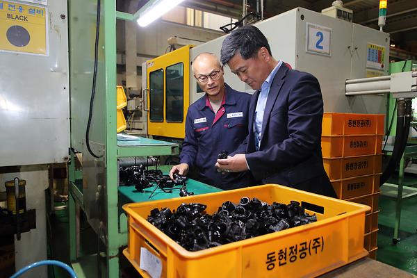 기업현장 방문 사진