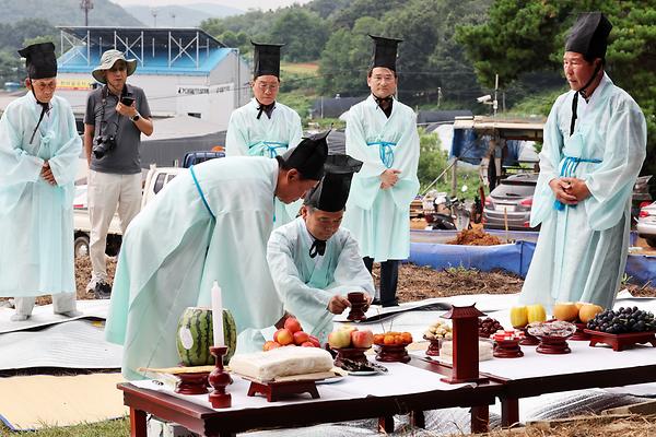 운연동, 남촌동 도당제 사진