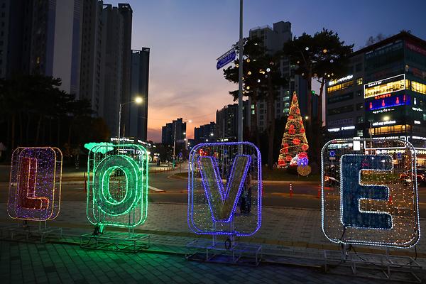 2025 남동 빛의 거리 점등식 사진