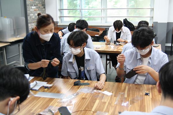 2022년 찾아가는 사회적경제 교실(동인천고등학교) 사진