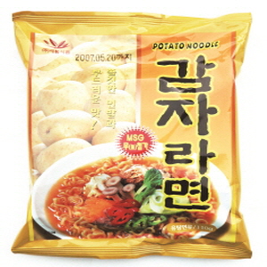 감자라면 제품의 대표사진