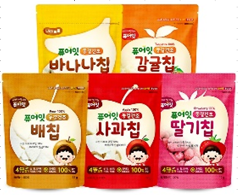 퓨어잇 동결건조 과일칩 제품의 대표사진