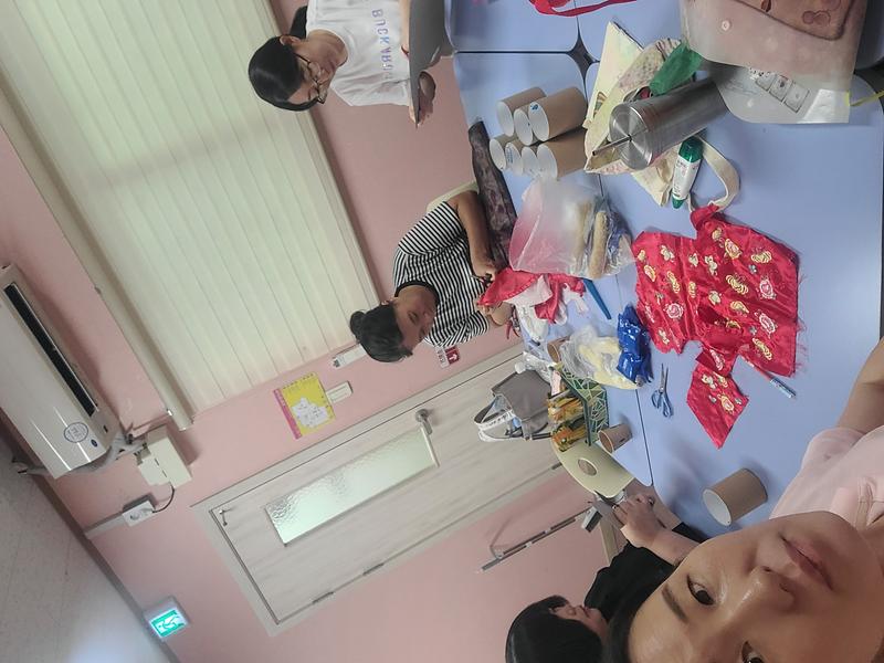 고운빛한지활동 사진