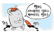 밸브는 시계방향은 닫히고 반대방향은 열린다는 설명 그림