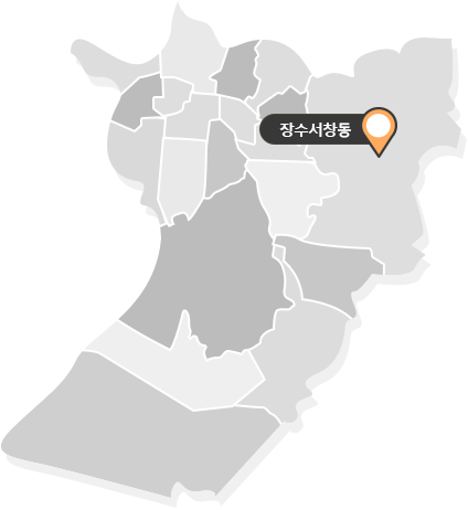 장수서창 지도 이미지