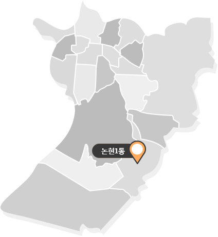 논현1동 지도 이미지