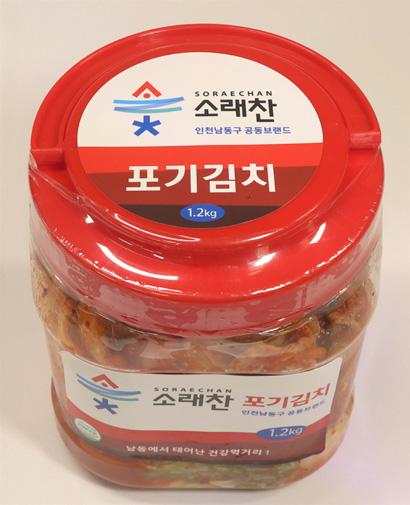 소래찬 포기김치 1.2kg 사진